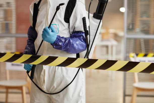 Professional Infectious Disease Decontamination technician working in Fountain, NC